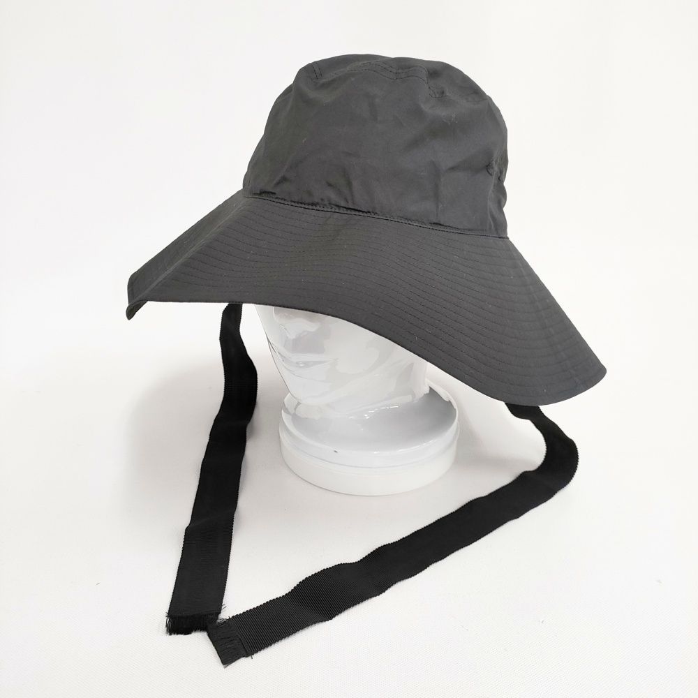 KIJIMA TAKAYUKI|YLEVE FINX COTTON WEATHER HAT 定価20900円 168-4176102 ハット ブラック レディース キジマタカユキ|イレーヴ 5-0210G◎