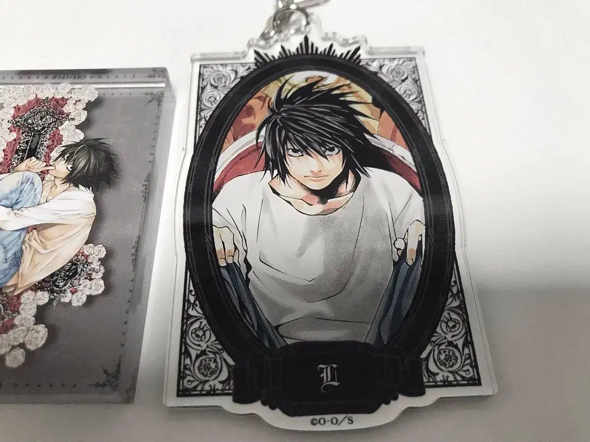 デスノートDMMくじアクリルブロック アクリルキーホルダー9点セット