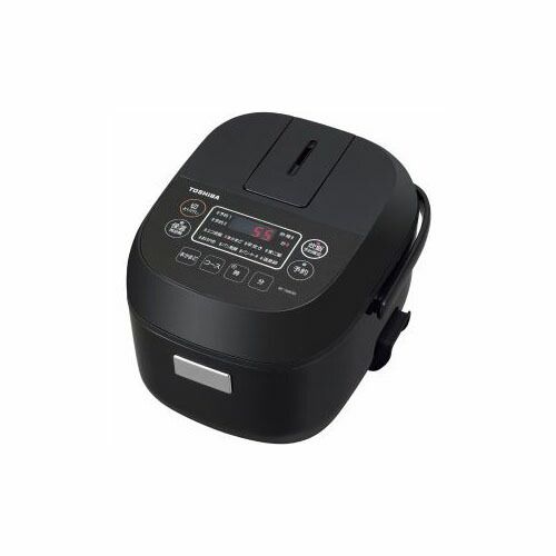TOSHIBA マイコン炊飯器 3合炊き ブラック RC-5MFM-K