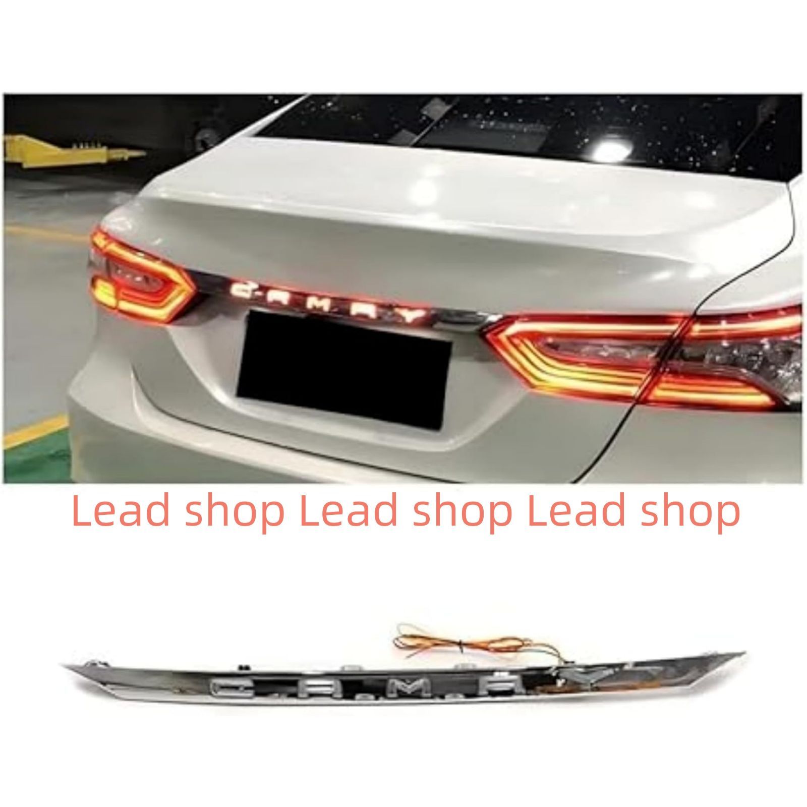 新作 流れる LED テールランプ 新型カムリ 70系 CAMRY 社外品 シーケンシャル テールゲートランプ テールライト バンパー Aタイプ 三色 流れる LED テールランプ に適用 新型カムリ 70系 CAMRY