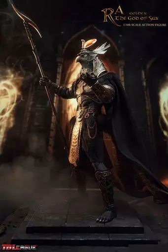 【】フィギュア 太陽神ラー ゴールデン 1/6 アクションフィギュア