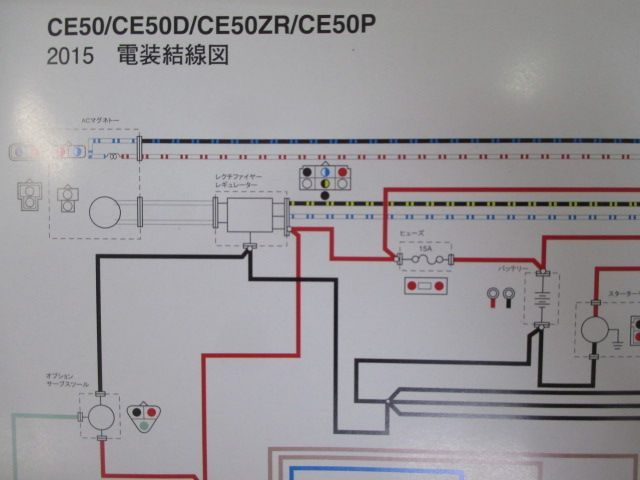 ジョグ サービスマニュアル ヤマハ 正規 中古 バイク 整備書 配線図有り 補足版 JOG CE50 CE50D CE50ZR 車検 整備情報 -  メルカリ