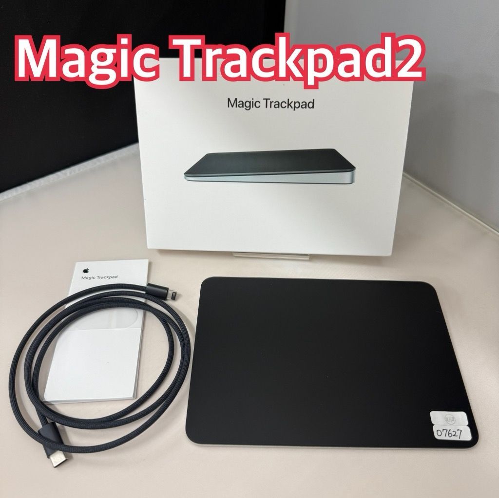 Magic Trackpad ブラック/MMMP3ZA/A、ケーブル付き Magic Trackpad