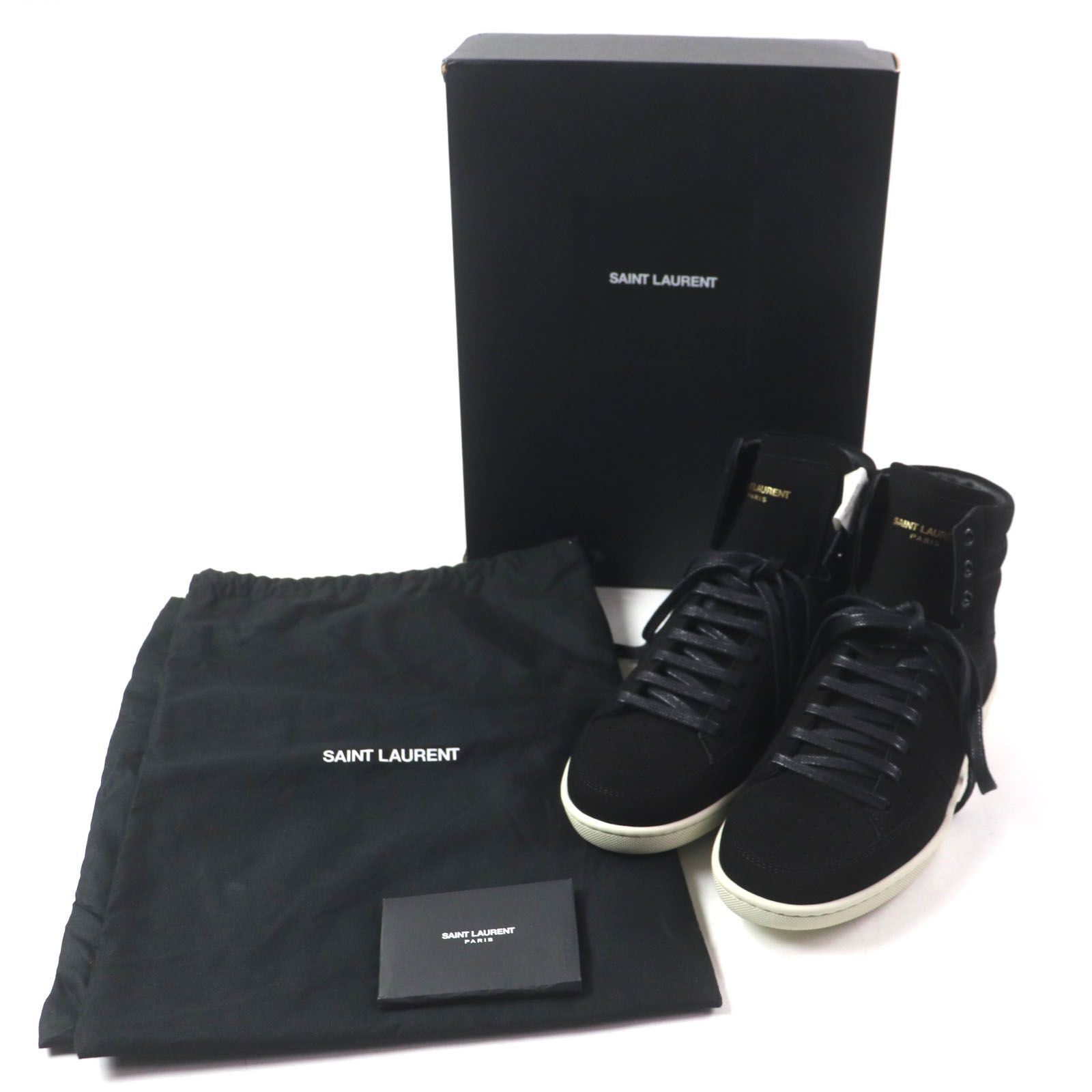 未使用品SAINT LAURENT PARIS サンローランパリ 418026 SL/10H ロゴ 