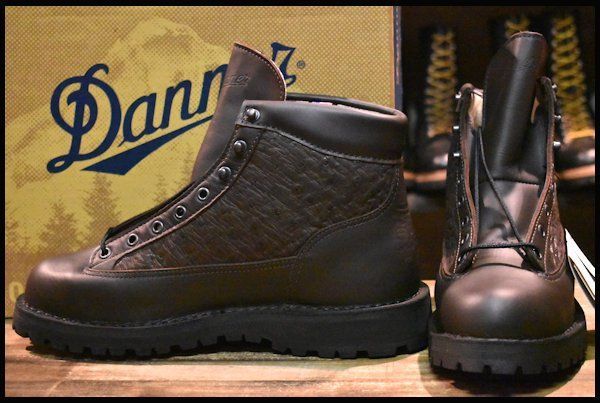 9EE 箱付 DEAD 白タグ】Danner ダナーライト オーストリッチ 30435X