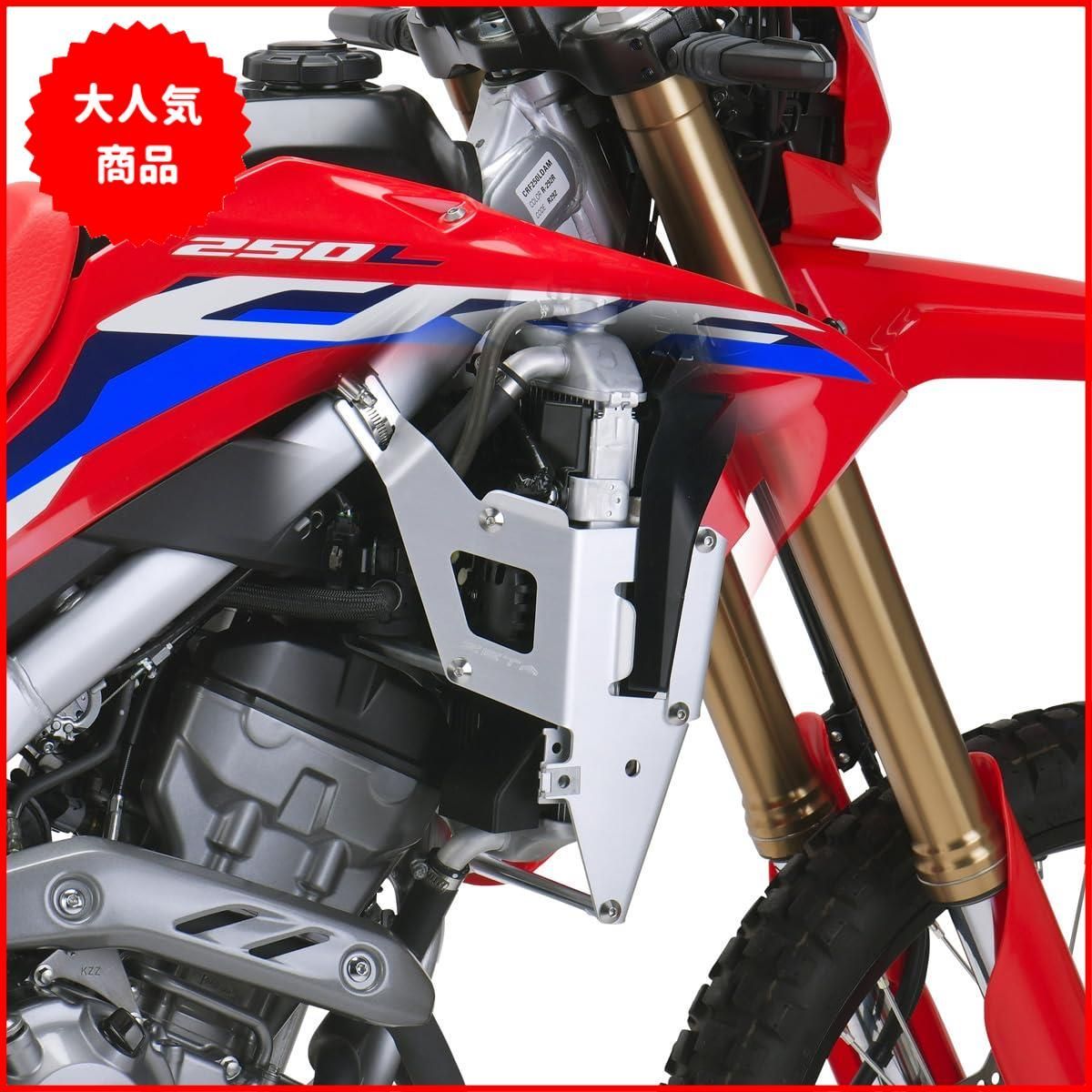 ジータレーシング(ZETA RACING) ラジエターガード CRF250L/(S)/RALLY/(S)(MD47)'21-23 板厚3mm 補強リブ  衝撃保護 ラジエターブレース ダートフリーク Dirtfreak ZE52-2033 - メルカリ