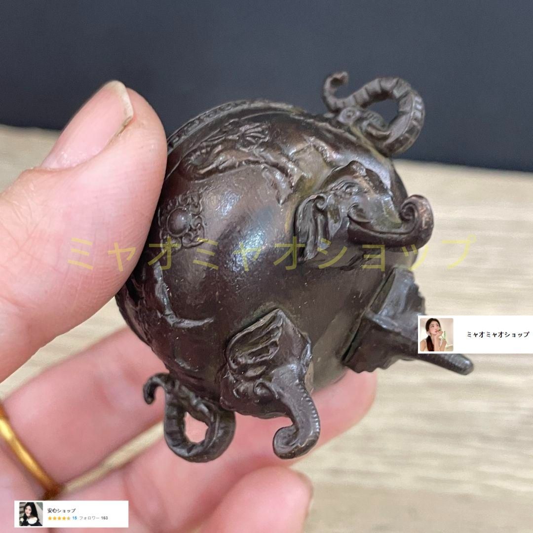 銅器 香炉 吉祥象薫香炉 仏堂香具茶台 置物 装飾品 工芸品 銅器 香炉 吉祥象薫香炉 仏堂香具茶台 置物 装飾品 工芸品 銅器