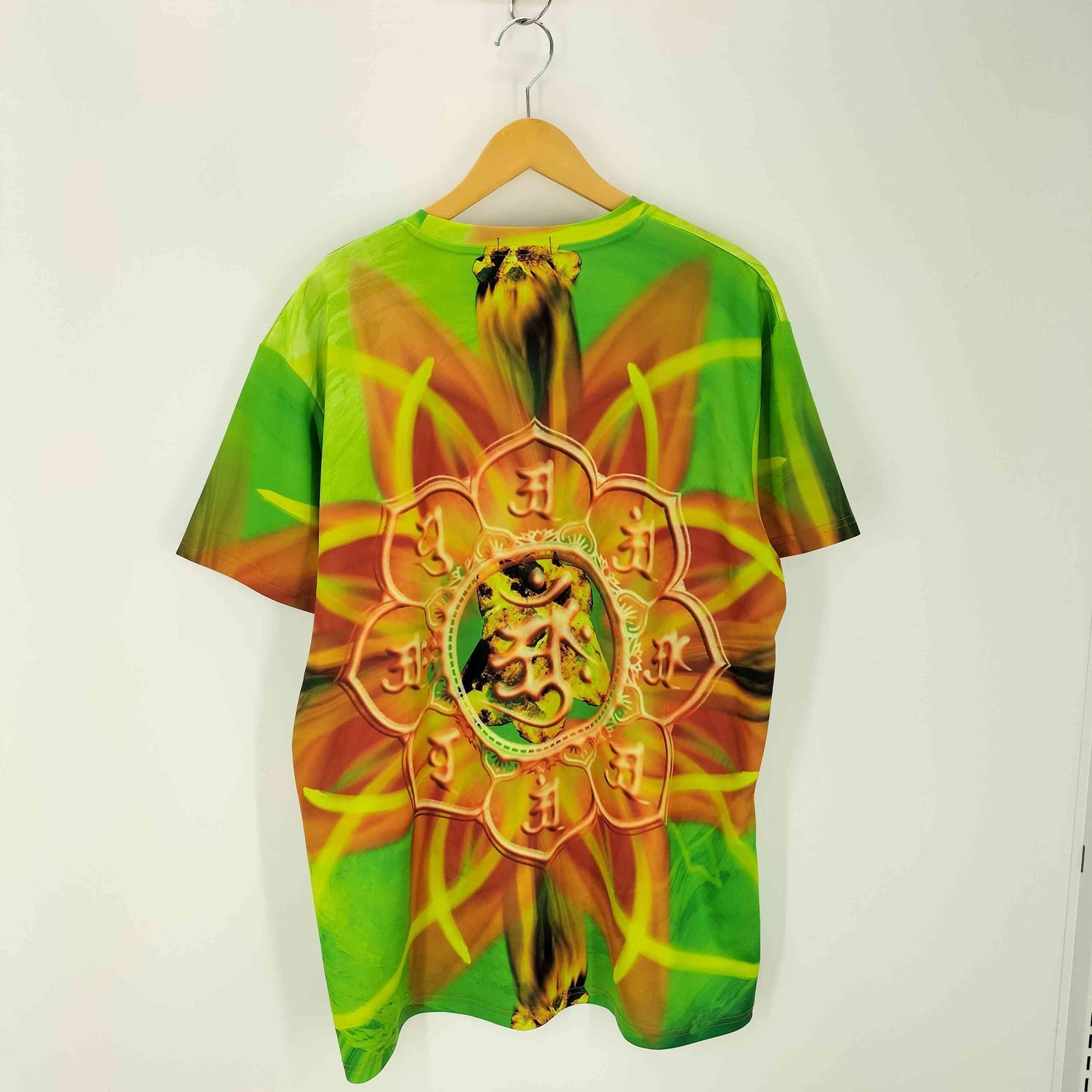 ユーズドフルギ USED古着 REBELLIOUS 梵字 両界曼荼羅 T-SHIRT