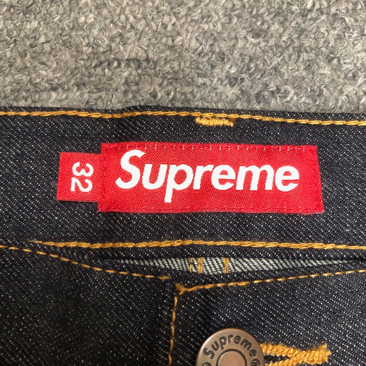 Supreme 25SS S Logo Rigid Baggy Jean 