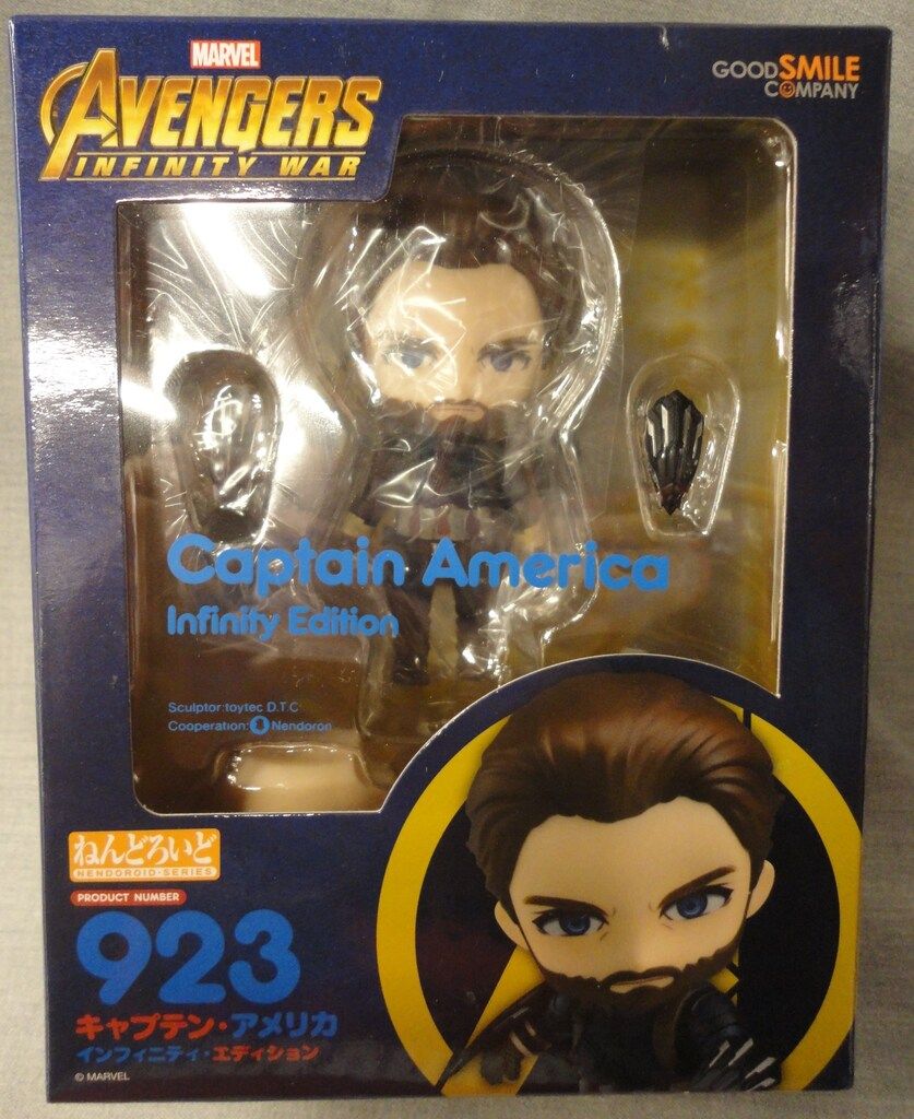 グッドスマイルカンパニー ねんどろいど キャプテン・アメリカ インフィニティ・エディション 923