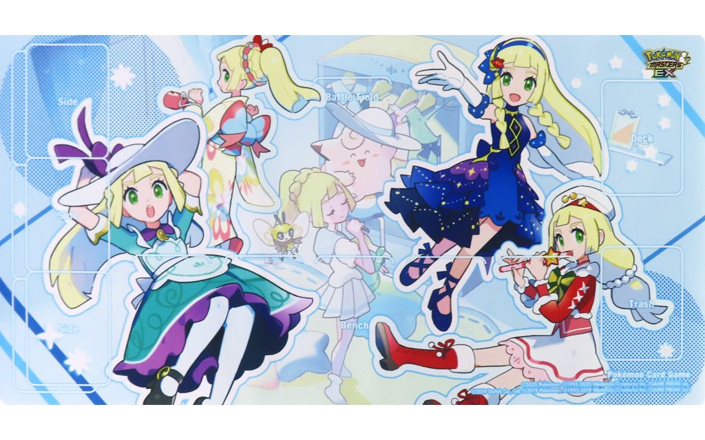 中古】サプライ ポケモンカードゲーム ラバープレイマット おしゃれを