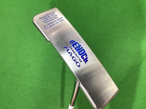 BENOCK BENOCK MAGO カスタム パター PT 純正特注シャフト フレックスその他 メンズ 男性用 両利き 両面 Cランク ゴルフクラブ