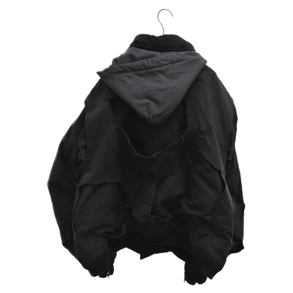 BALENCIAGA (バレンシアガ) 22SS UNITY DESTROYED BOMBER JACKET