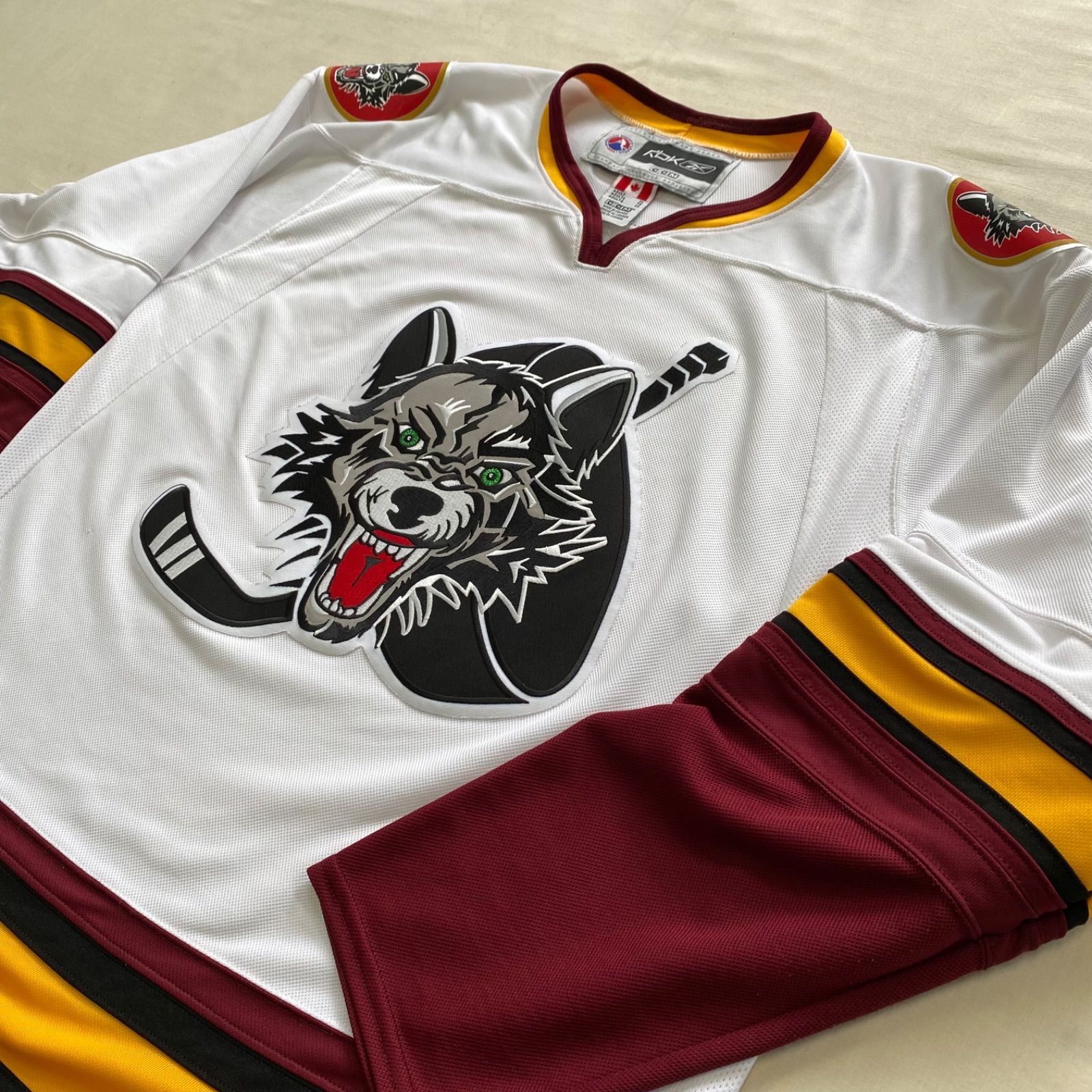 ChicagoWolves シカゴウルブズ アイスホッケージャージ AHL アメリカンホッケー 90s 90年代 ヴィンテージ メンズ XL -  メルカリ