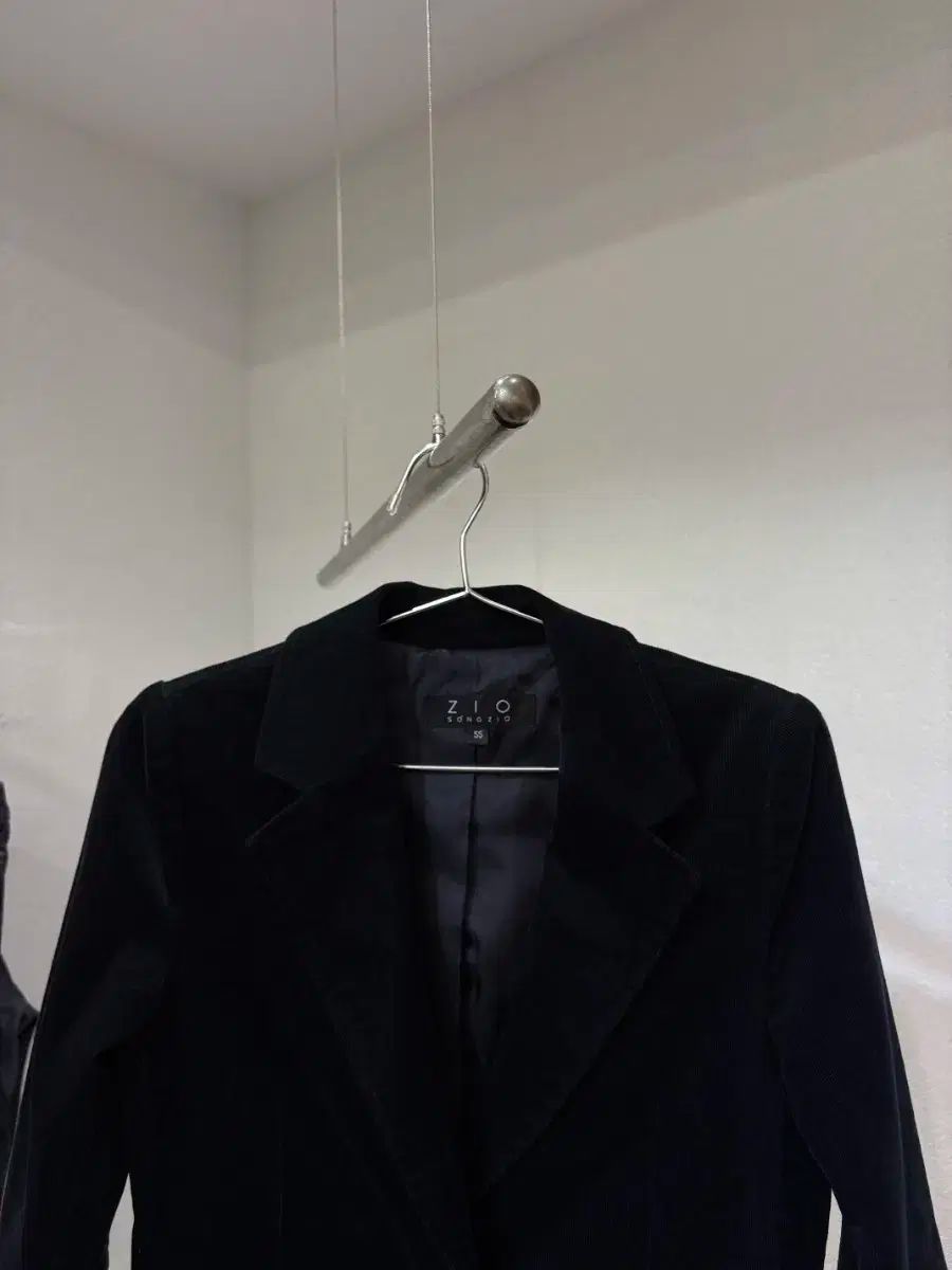 ZIO SONGZIO HOMME ソンジオ オム 黒 ベロア ブレザー