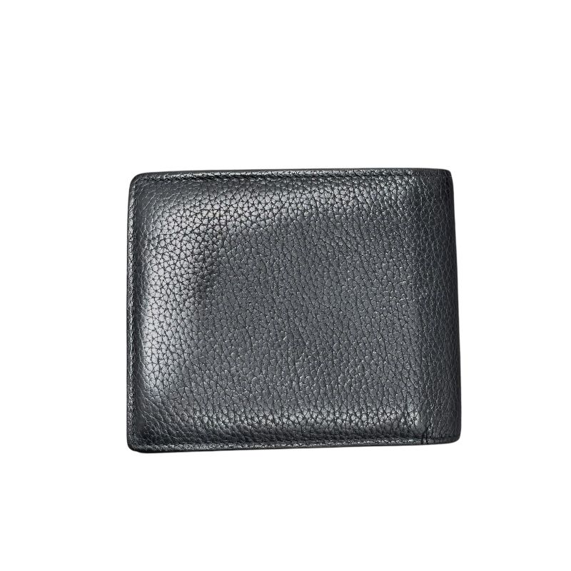 Christian Dior 二つ折り財布 ブラック︎ Dior 二つ折り財布 ブラック - メルカリ