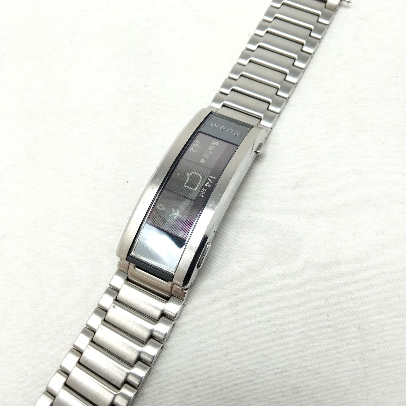 ✨️SONY✨️スマートウォッチ wena 3 metal Silver WNW-B21A/S