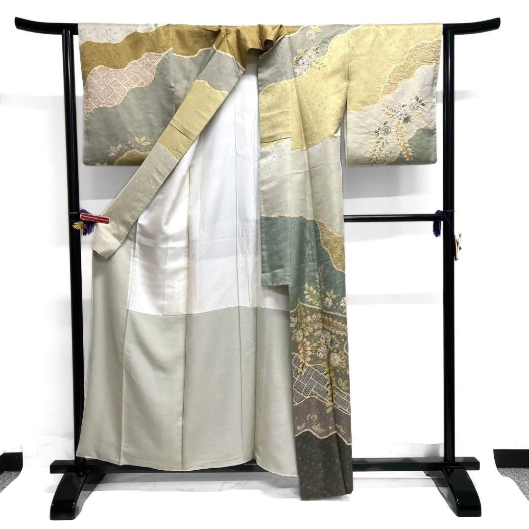 桐屋翠山工房・辻が花・訪問着・正絹 桐屋辻が花 訪問着 No.AA-1662-Lサイズのレンタル｜きもの365