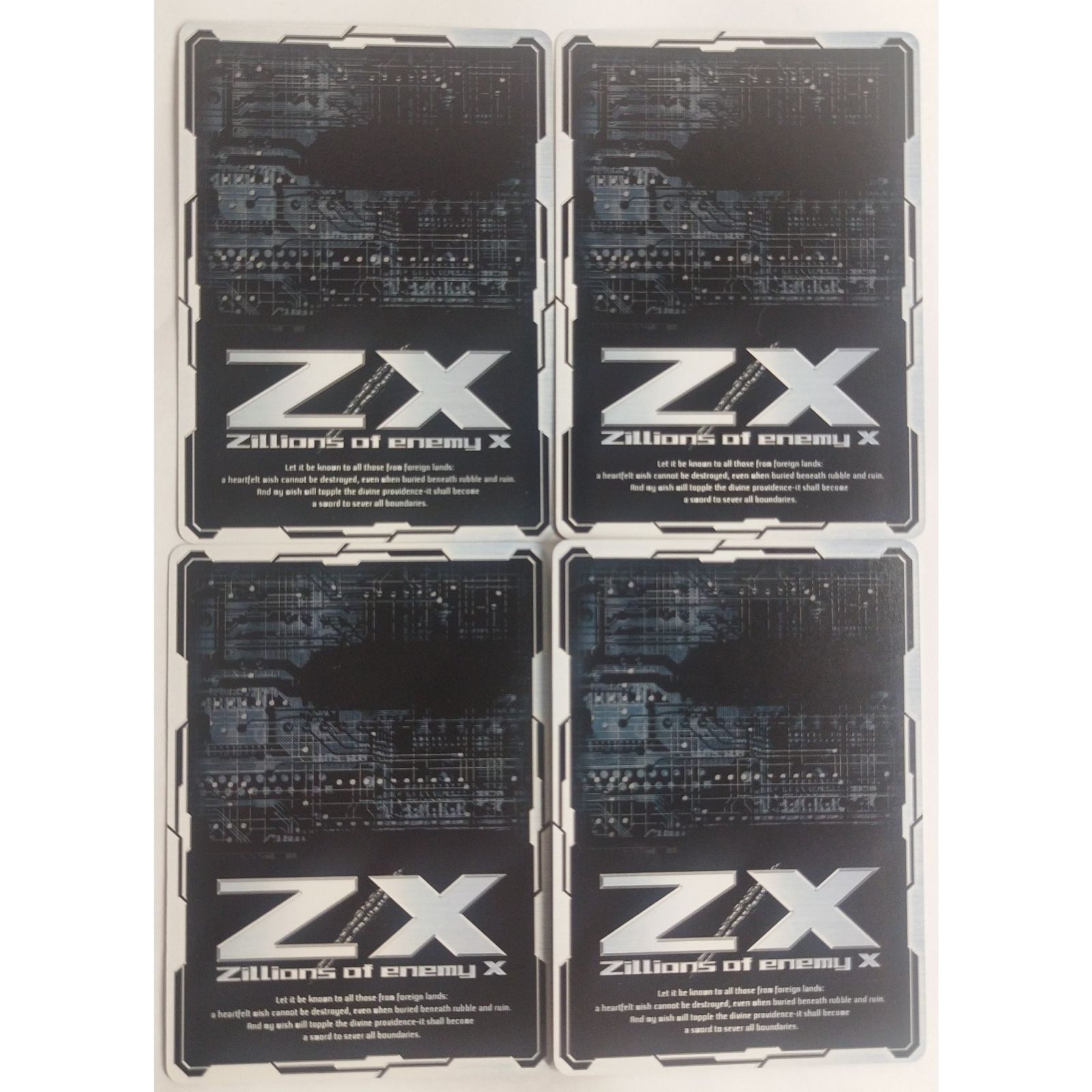 迷探偵ロシアンブルー C03-015 Z/X ゼクス 4枚 ( #10558