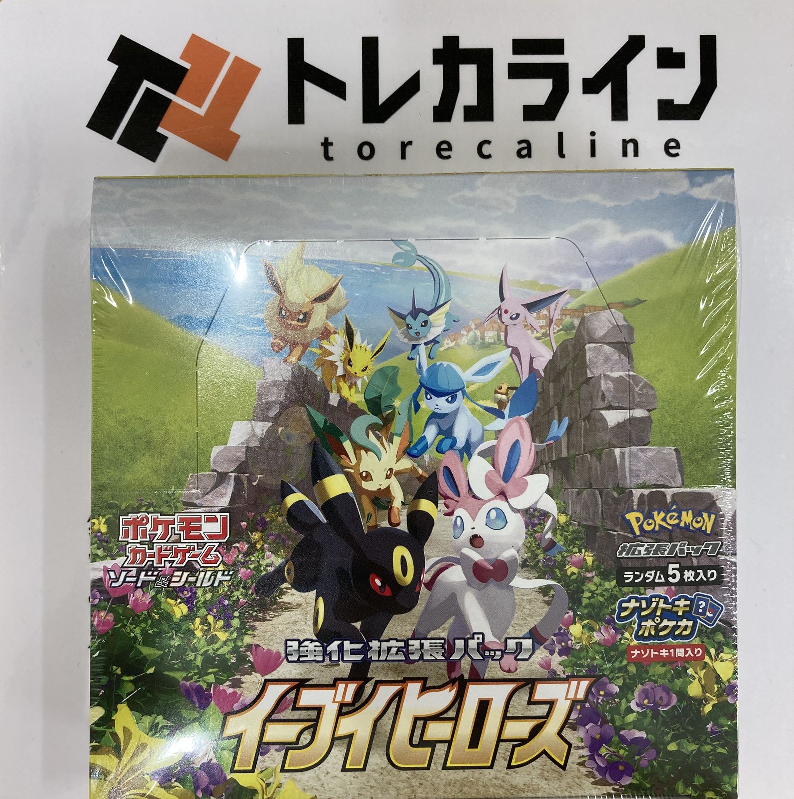 ポケモン - 強化拡張パック　イーブイヒーローズ　ポケカ　ポケモンカード　ナゾトキポケカ ポケモンカードゲーム 強化拡張パック イーブイヒーローズ 未