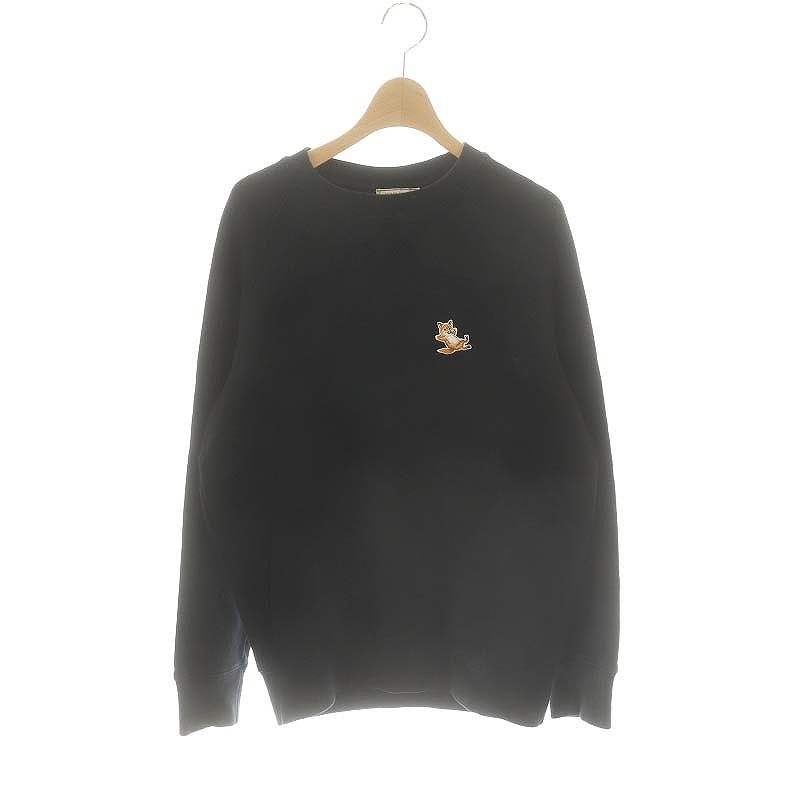 新品 XS メゾンキツネ スウェット トレーナー ブラック 楽天市場