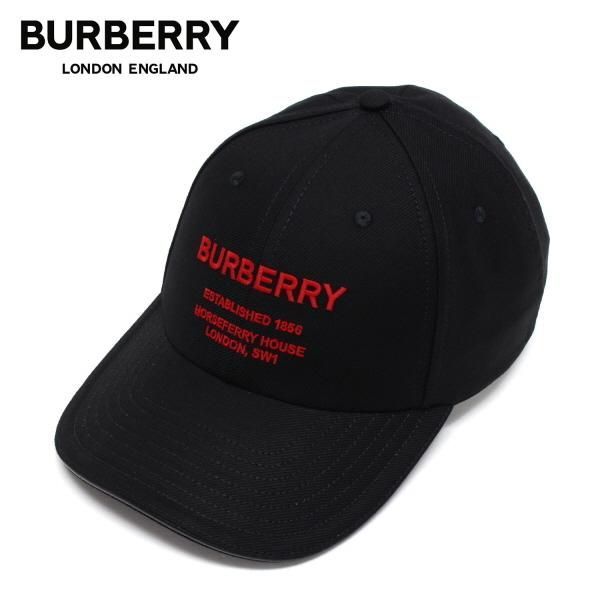 バーバリー BURBERRY BASEBALL CAP ホースフェリーモチーフ コットン