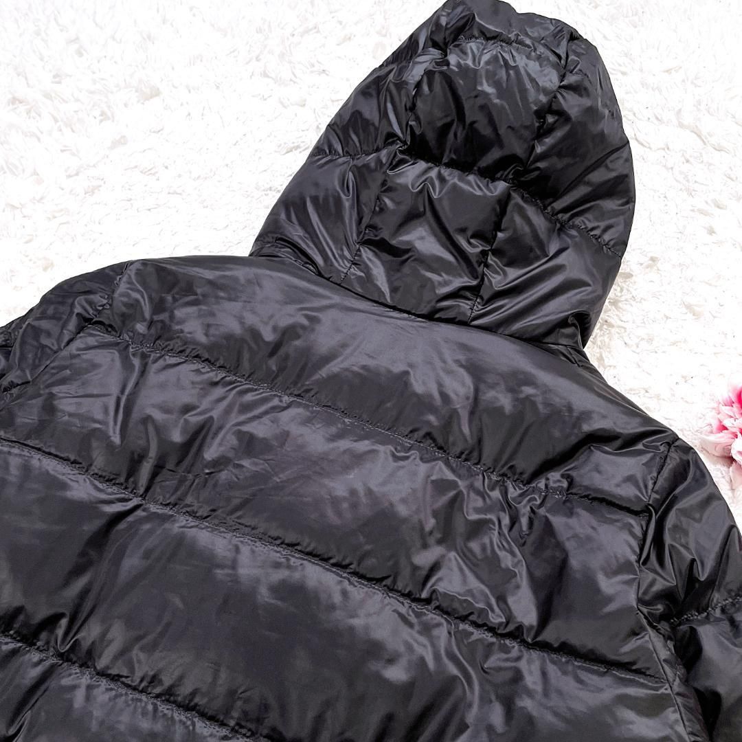 極美品✨ マッキントッシュ ダウンコート フード付 大きいサイズ 44 ブラック ✨極美品✨ マッキントッシュ ダウンコート フード付 大きい