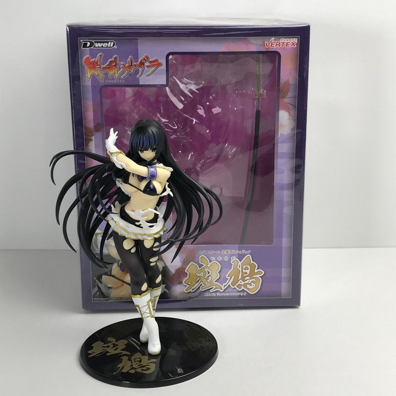 新品 閃乱カグラ 斑鳩 1/8 完成品フィギュア ヴェルテクス VERTEX 中古】(本体B/箱B)閃乱カグラ 斑鳩 1/8 完成品フィギュア