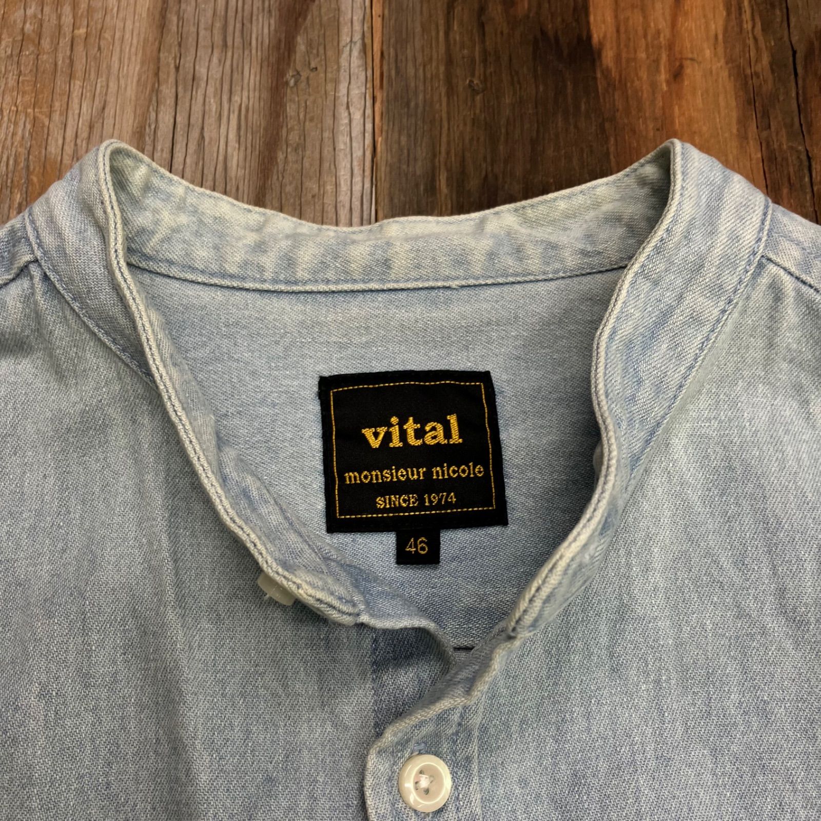 vital デニム　インディゴ　ニコル　ムッシュニコル Yahoo!オークション - Vital MONSIEUR NICOLE ヴィタル ムッシュ
