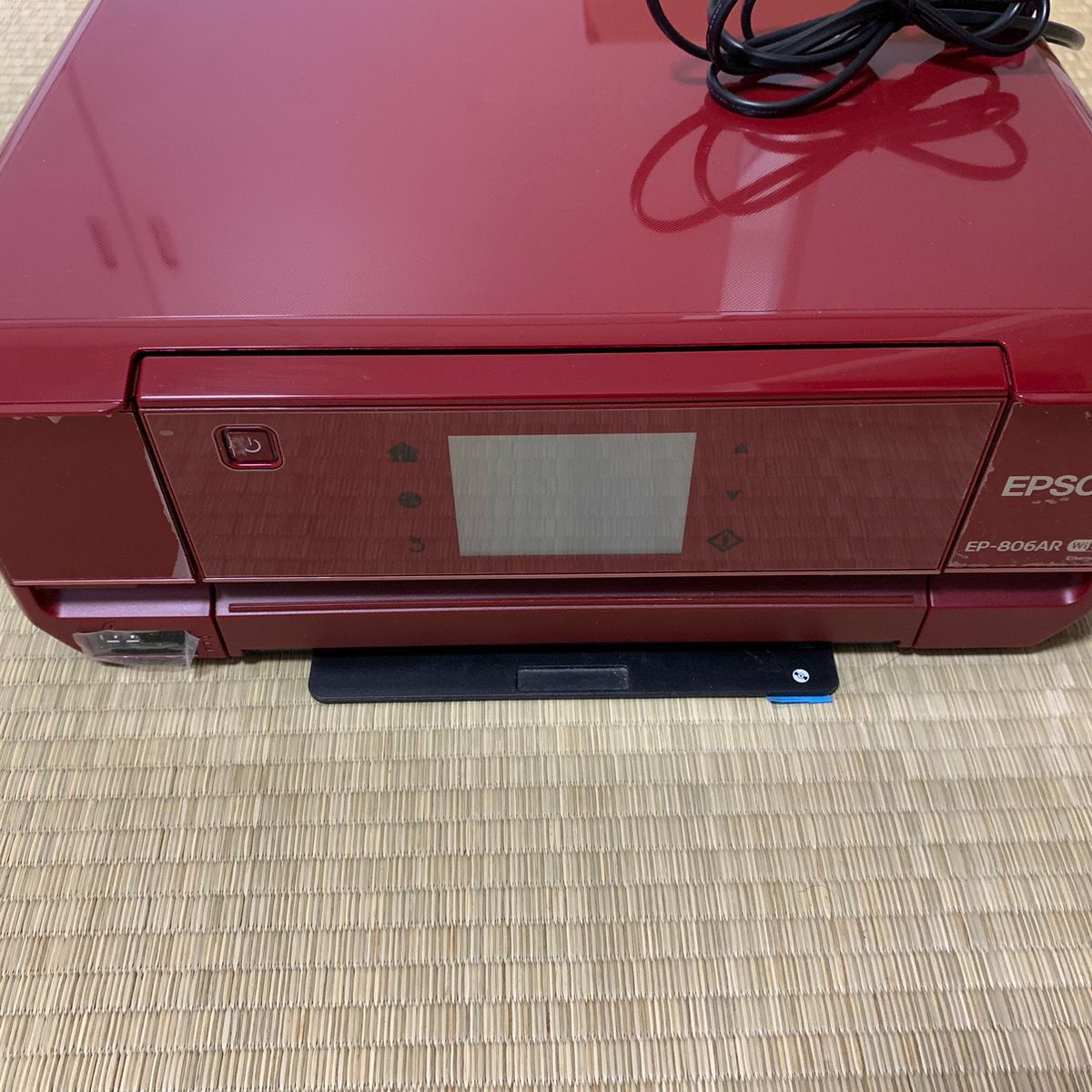 【Wi-Fi対応／通電OK】EPSON EP-805AR 赤 本体のみ印刷未確認 EPSON エプソン EP-806AR プリンター 動作確認済