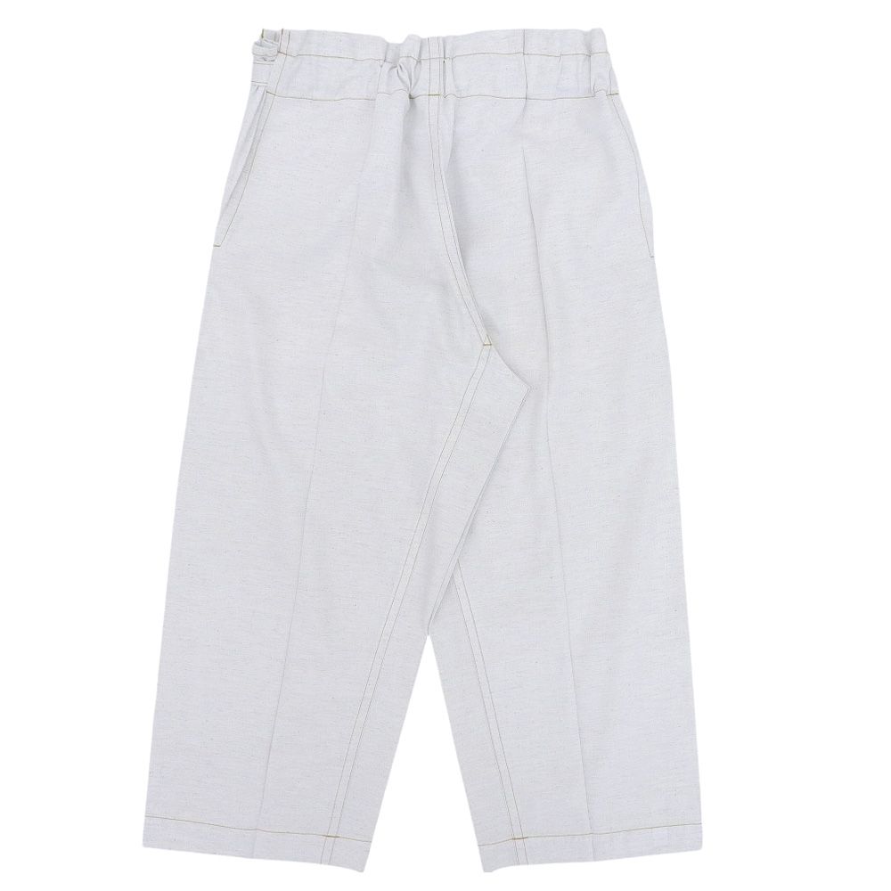 PLEATS PLEASE イッセイミヤケ ストレートパンツ シャンパンゴールド