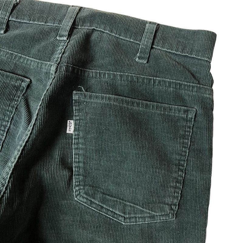 80s Levis 646 1532 細畝 コーデュロイ フレア パンツ 32 / 80年代