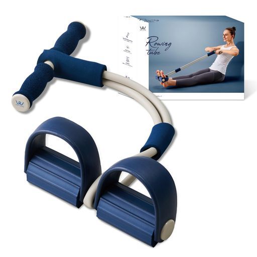 アルインコ(ALINCO)ローイングチューブ軽量コンパクトチューブ全身運動簡単トレーニングスポンジグリップ電源不要省スペース筋トレストレッチ体幹健康器具ダイエット器具家庭用WBF226ブ…