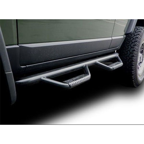 WIN6 FJクルーザー トレイルバー サイドステップ ブラック サイドバー  