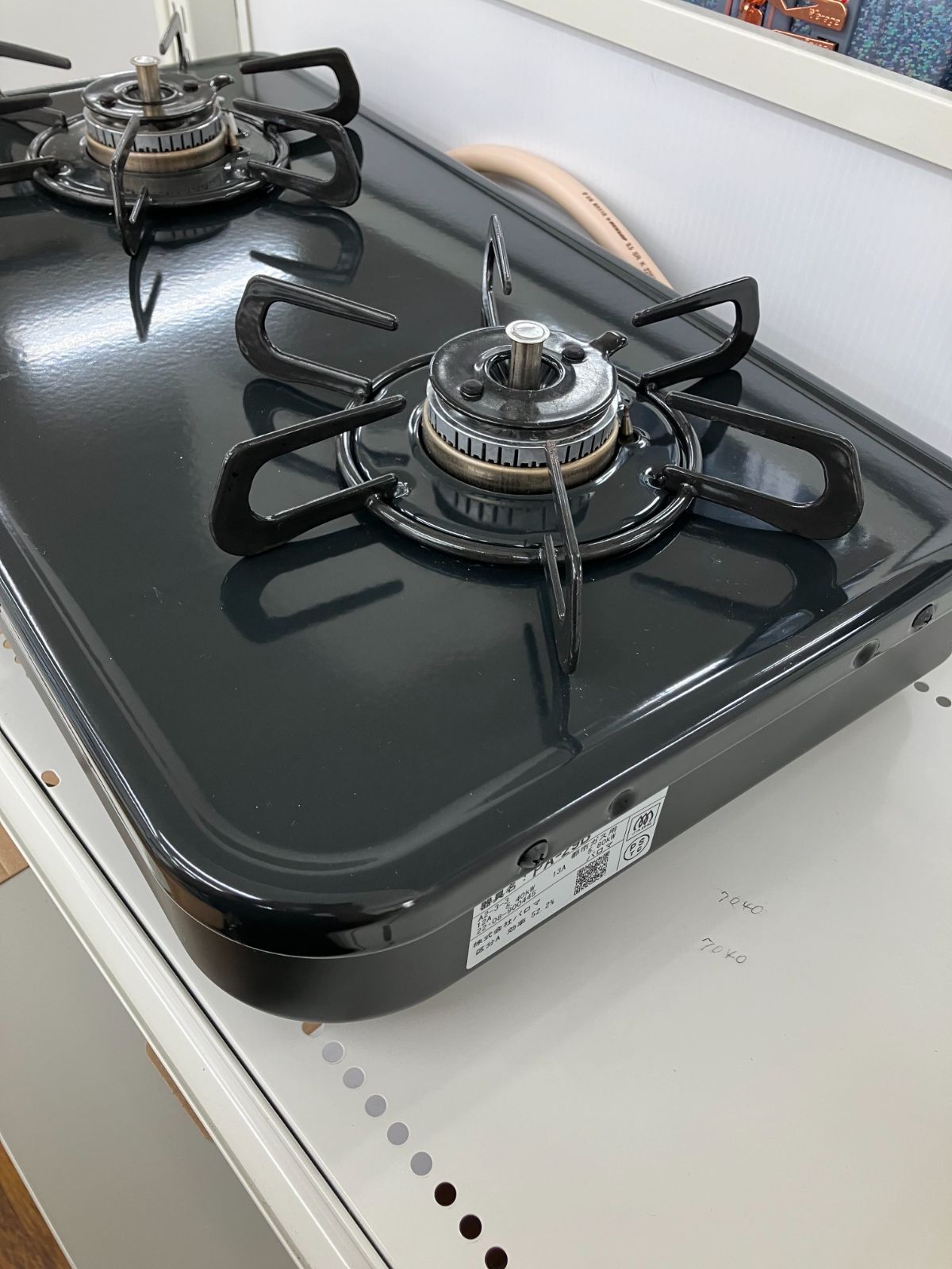 パロマ テーブルコンロ 都市ガス用PA-29B-L 2022年製 グリルなし