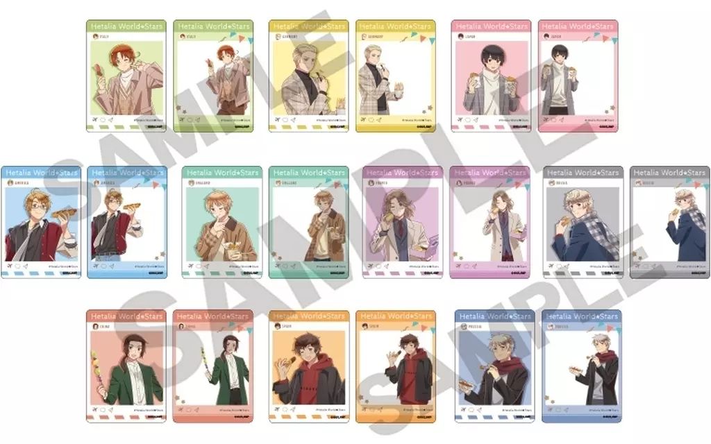 本物保証，爆買い 【新品】キャラカード 【ボックス】ヘタリア World★Stars トレーディングパノラマイド 食べ歩きグルメ その他