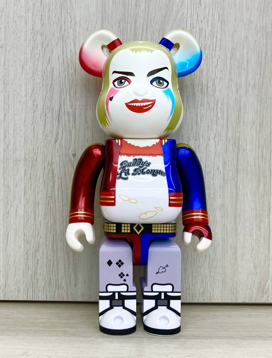 ベアブリック ハーレイ・クイン スーサイド・スクアッド 400％ 美品 