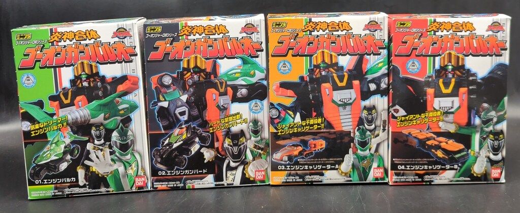 ミニプラ　ガンバルオー　炎神戦隊　ゴーオンジャー　ロボ　ゴーカイジャー　食玩 ミニプラ ガンバルオー 炎神戦隊 ゴーオンジャー ロボ