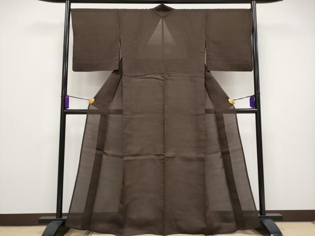 平和屋本店□極上 夏物 石川県指定無形文化財 能登上布 本麻手織上布