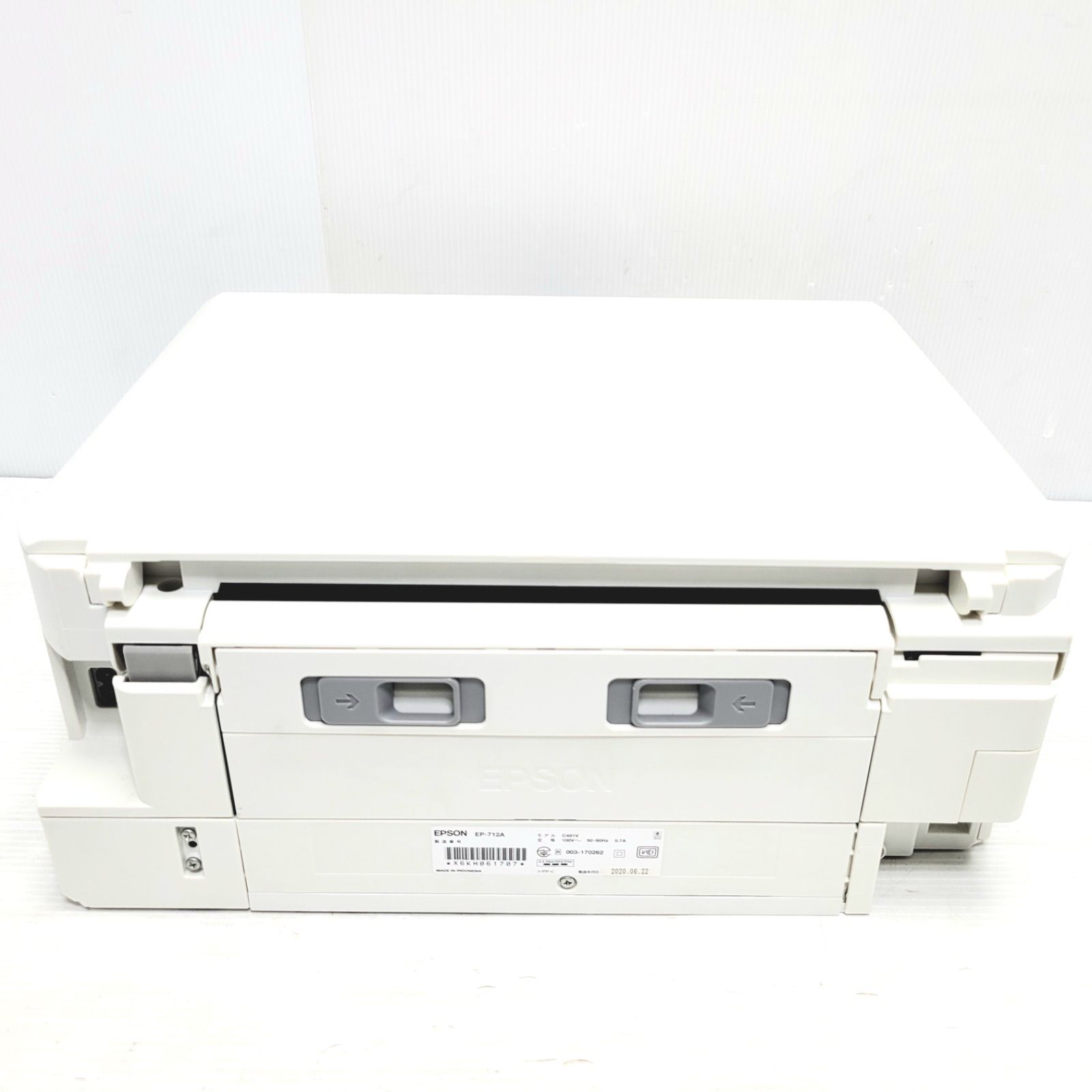 EPSON インクジェットプリンター EP-712A - メルカリ