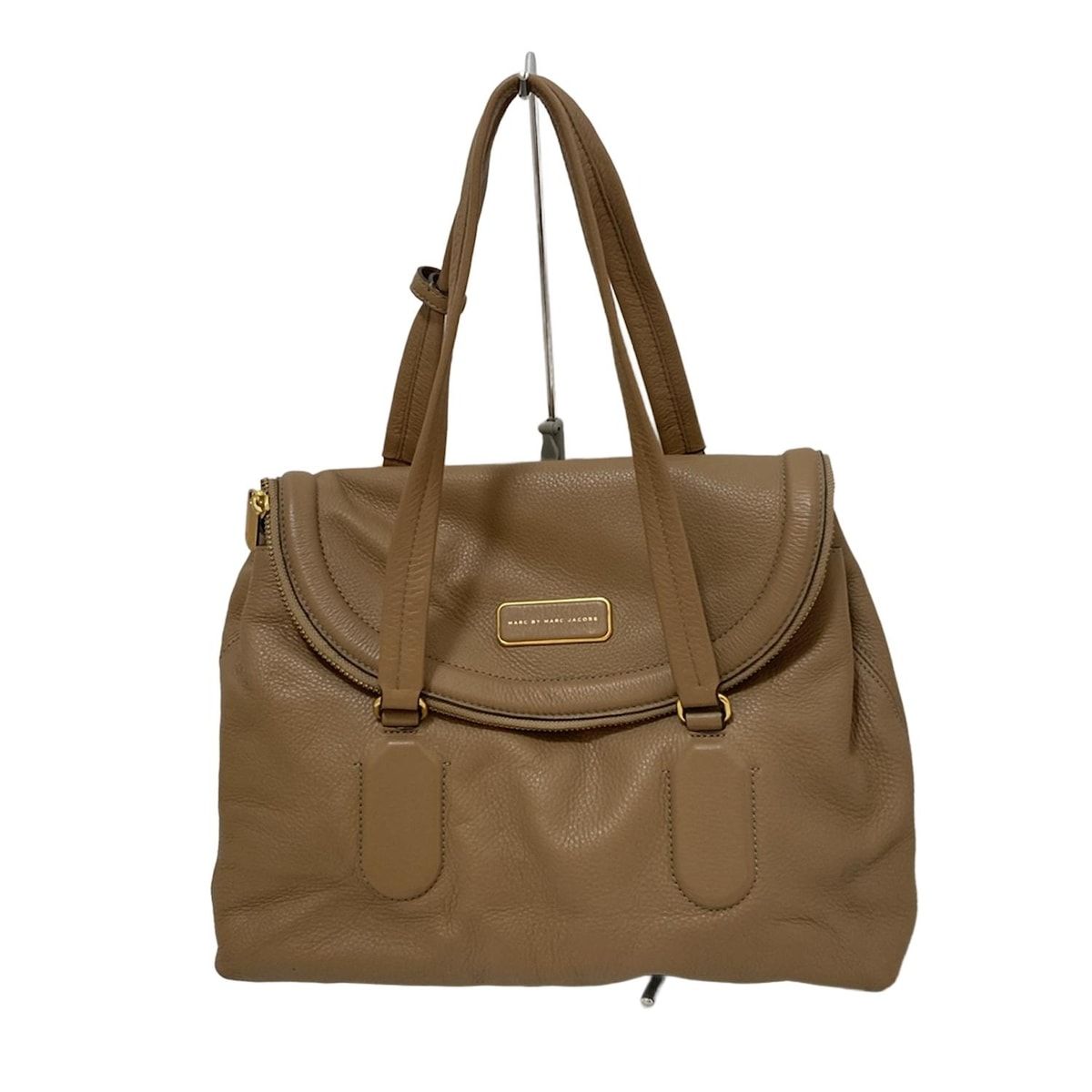 美品✨マークバイマークジェイコブス 2way レザー ボストンバッグ ブラウン MARC BY MARC JACOBS(マークバイマークジェイコブス