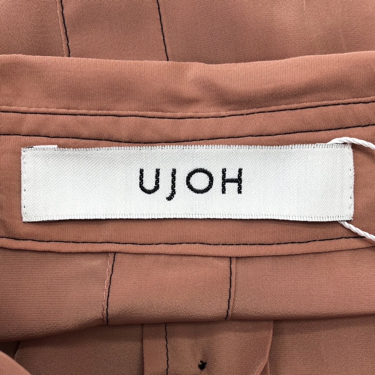 UJOH ベージュ 半袖ジップシャツ UJOH Square Sleeve Dress｜ジャッカロープ［JACKALOPE］