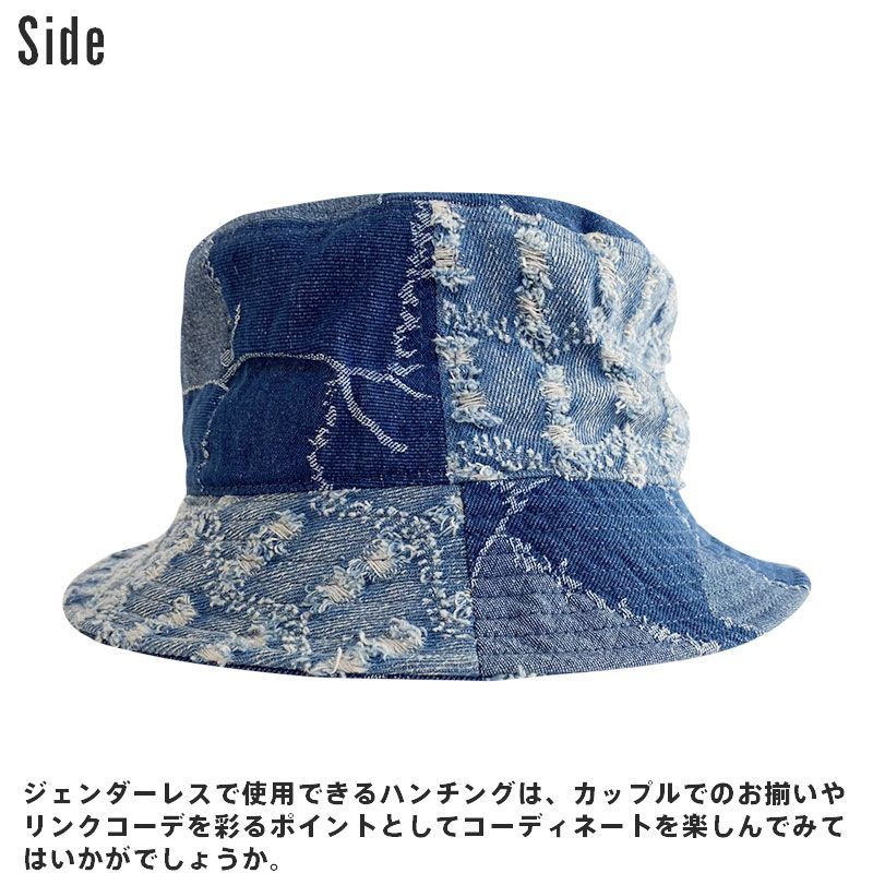 A BATHING APE(アベイシングエイプ) リバーシブル バケットハット A