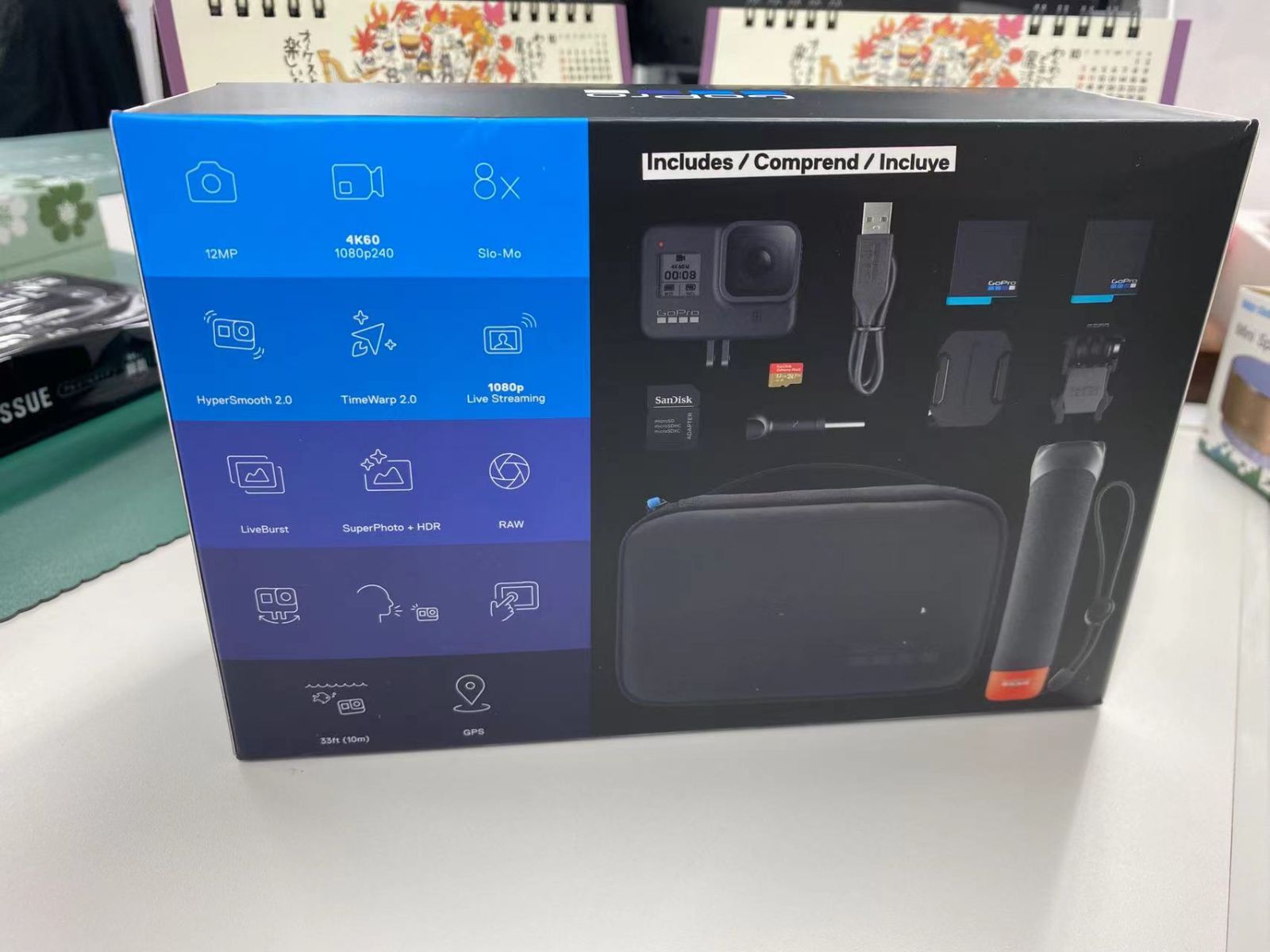 Gopro】 Hero8 CHDCB-801-XX 限定セット 並行輸入品 - メルカリ