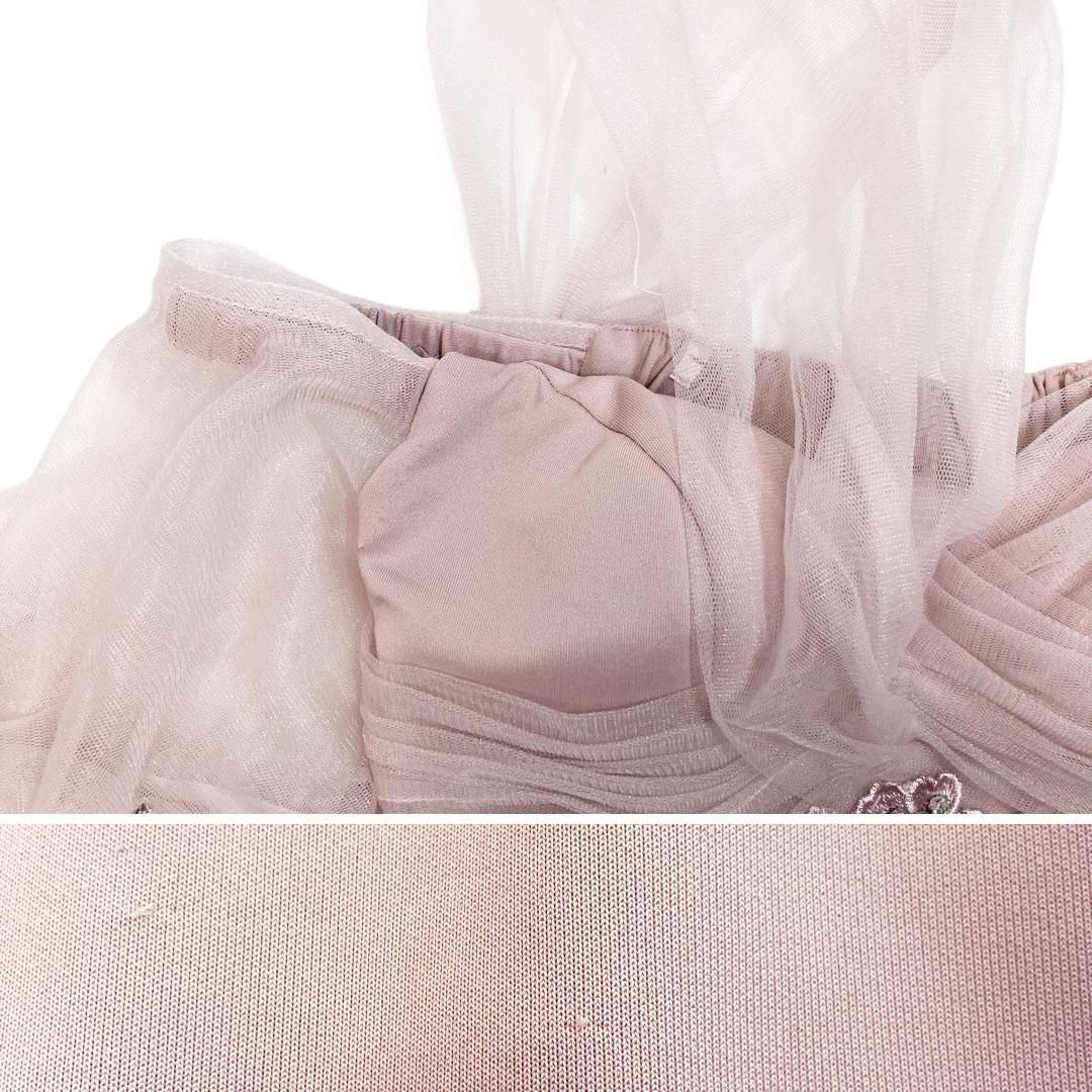 AngelR エンジェルアール オフショルスリーブ フラワーレース ビジュー タイトミニドレス MAAHADDERANG_COM