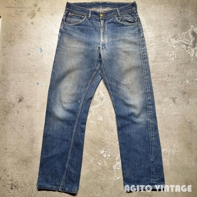50's BIG SMITH Buckaroo デニムパンツ ウェスタンライン セルヴィッジ付き Ｗ33 50's BIG SMITH Buckaroo デニムパンツ ウェスタンライン セルヴィッジ