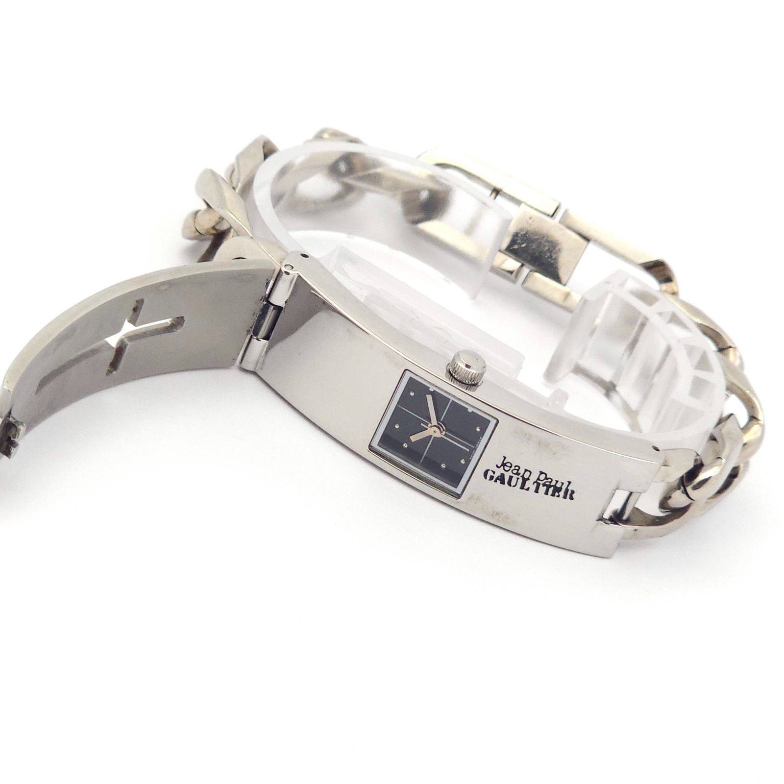 Jean Paul Gaultier☆ロゴ ブレスレットジャンポールゴルチェ ジャンポールゴルチエJean Paul GAULTIER 925クロスチェーン