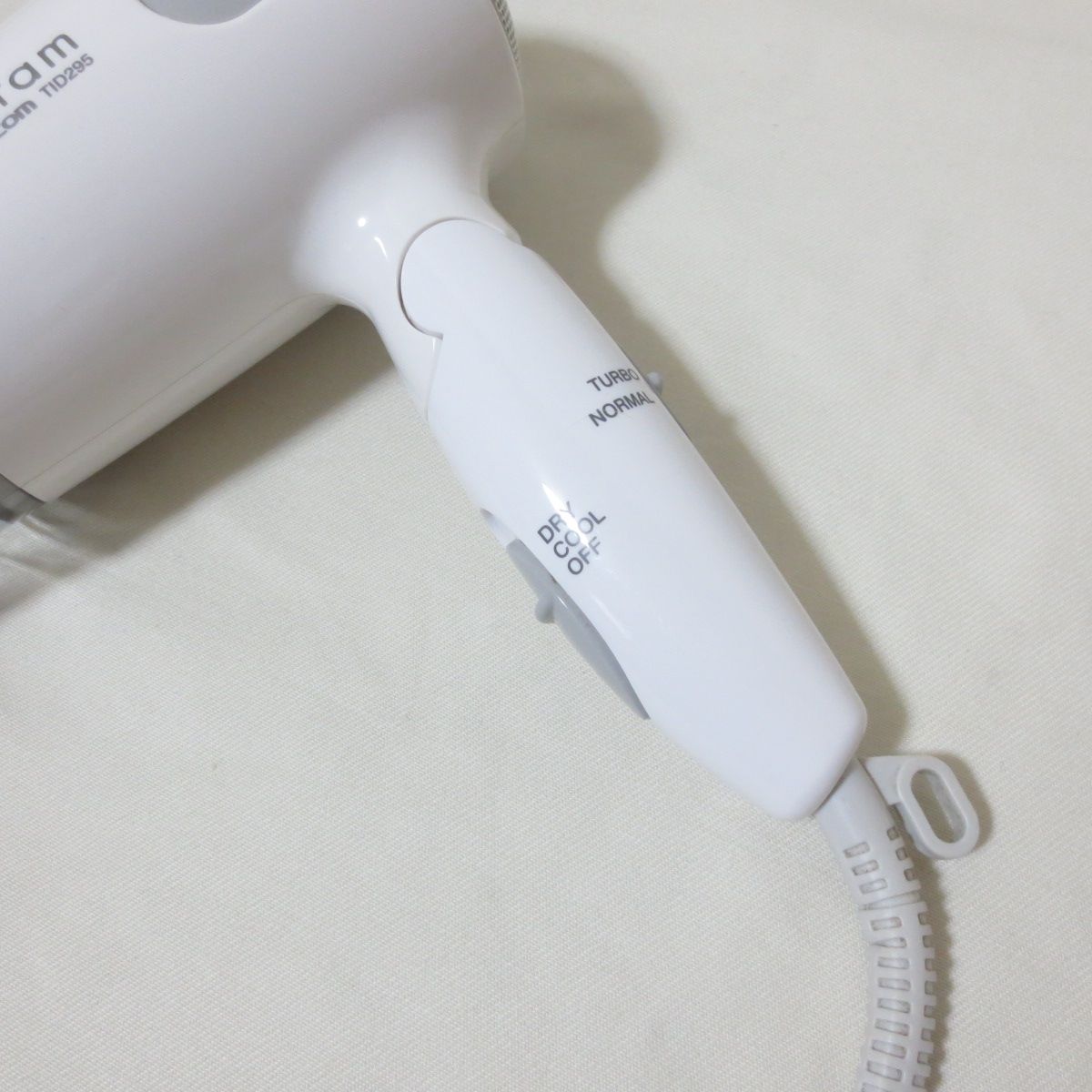 テスコム/美品！マイナスイオンヘアドライヤー／ホワイト W852 TESCOM テスコム マイナスイオン ヘアドライヤー