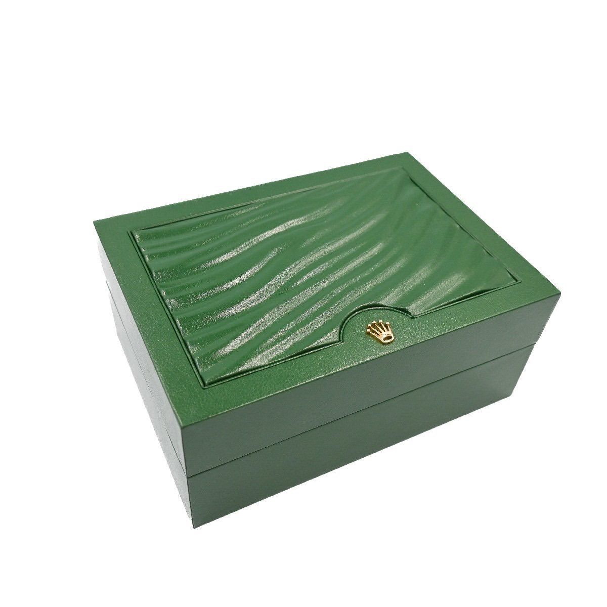 【当店別注】ROLEX ロレックス 空箱 BOX ケース 緑×グリーン カレンダー付 時計