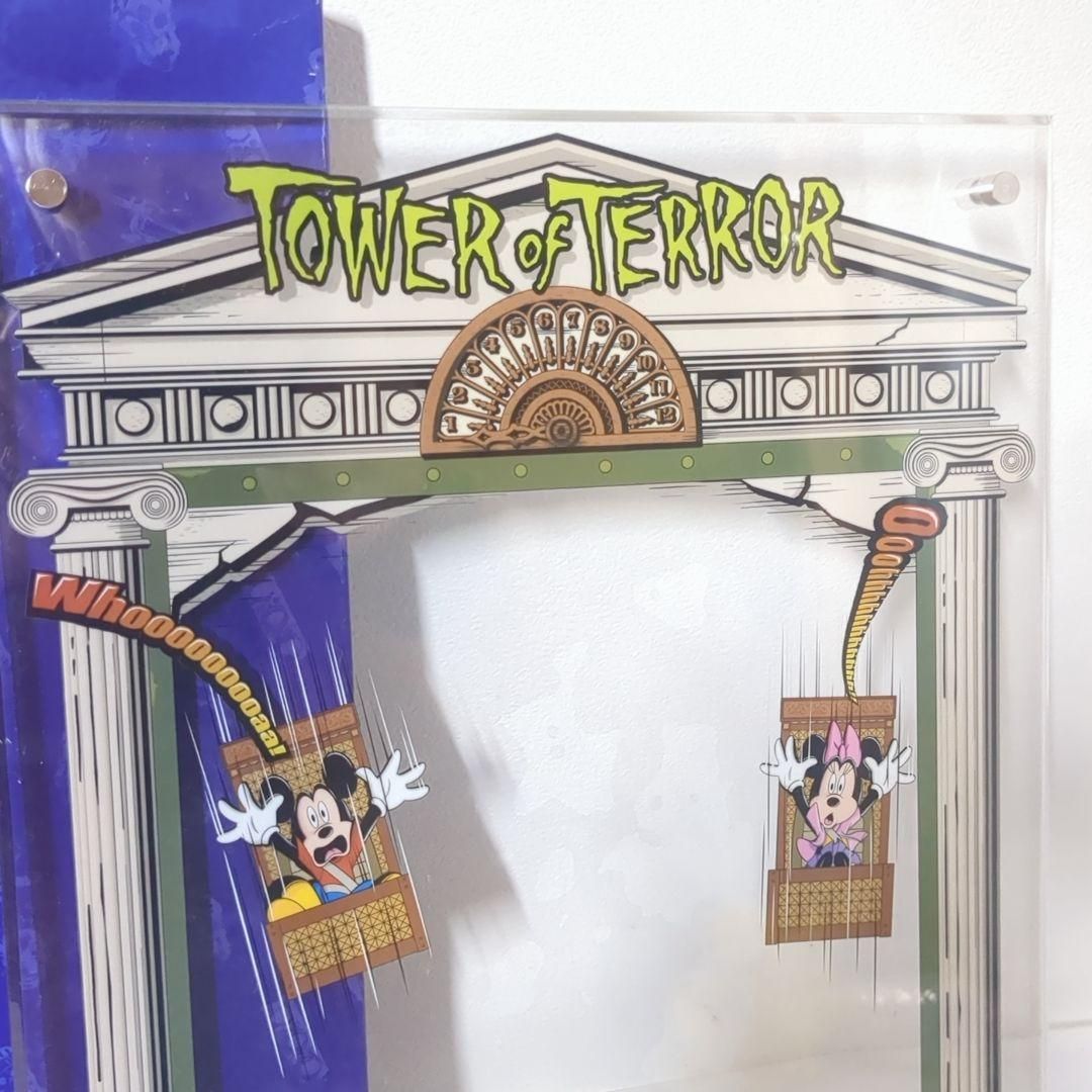 ディズニー リゾート タワーオブテラー フォトスタンド 箱付き - メルカリ